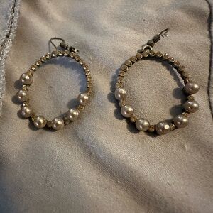 Earrings and necklace